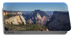 Majestic Mountain Range View Portable Battery Charger