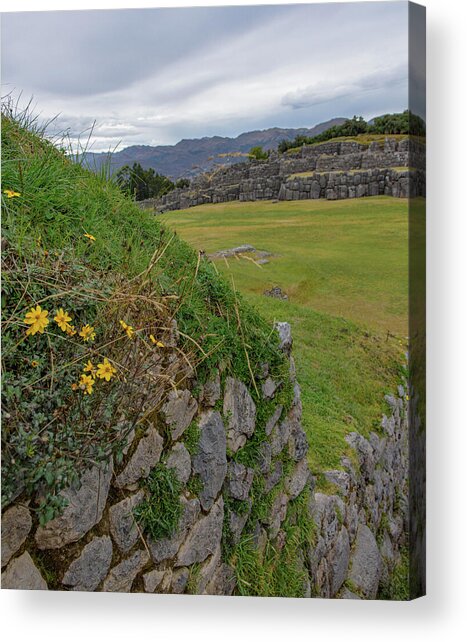 Saqsaywaman In Cusco Peru Acrylic Print