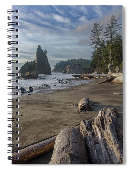 Rugged Coastal Landscape Spiral Notebook