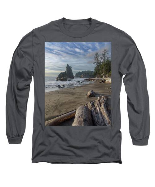 Rugged Coastal Landscape Long Sleeve T-Shirt