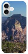 Majestic Mountain Range View iPhone Case