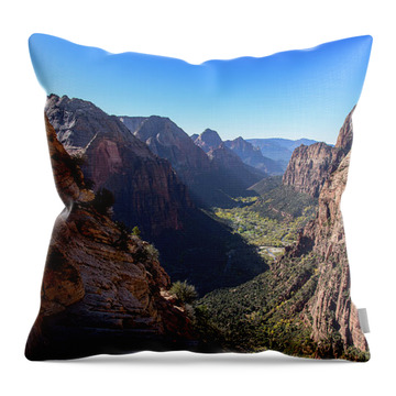 Zion National Park Throw Pillows
