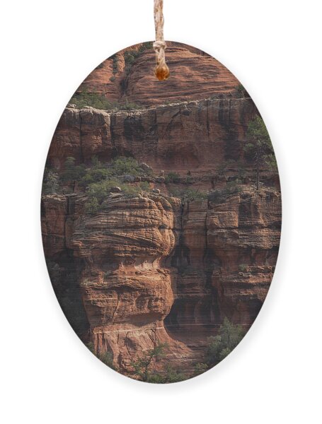 Majestic Red Rock Formations In Sedona Arizona Ornament
