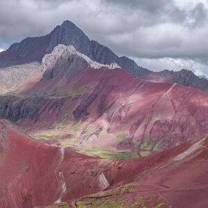 Majestic Colorful Andes Mountain by Brandon Wichmann Majestic Colorful Andes Mountain by Brandon Wichmann