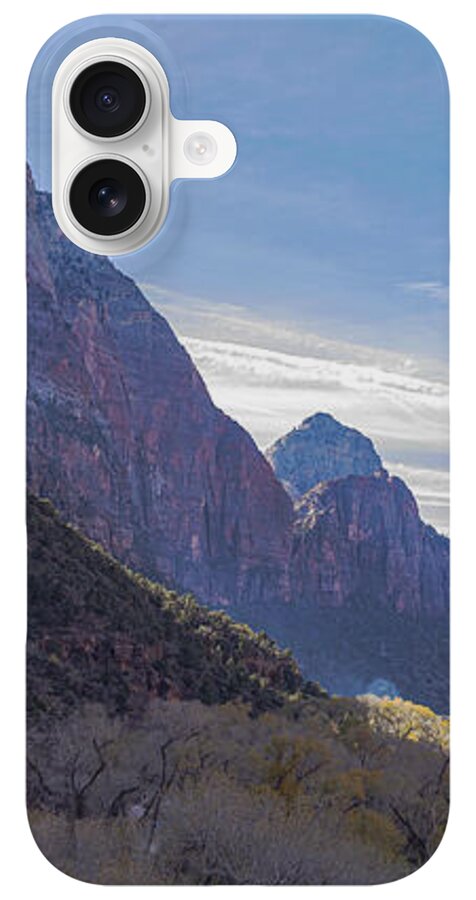 Majestic Zion National Park View iPhone Case