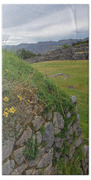 Saqsaywaman In Cusco Peru Bath Towel