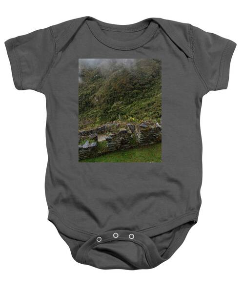 Misty Mountain Ruins Baby One-Piece