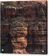 Majestic Red Rock Formations In Sedona Arizona Acrylic Print