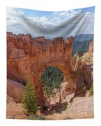 Majestic Natural Rock Arch In Bryce Canyon National Park Tapestry