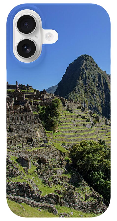 Machu Picchu In Sunlit Splendor iPhone Case