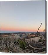 Breathtaking Canyon Sunset View Canvas Print