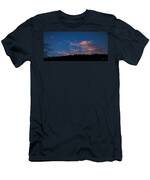 Twilight Over Forested Horizon T-Shirt