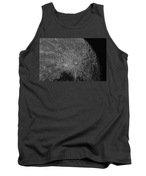 Lunar Surface Craters In Detail Tank Top