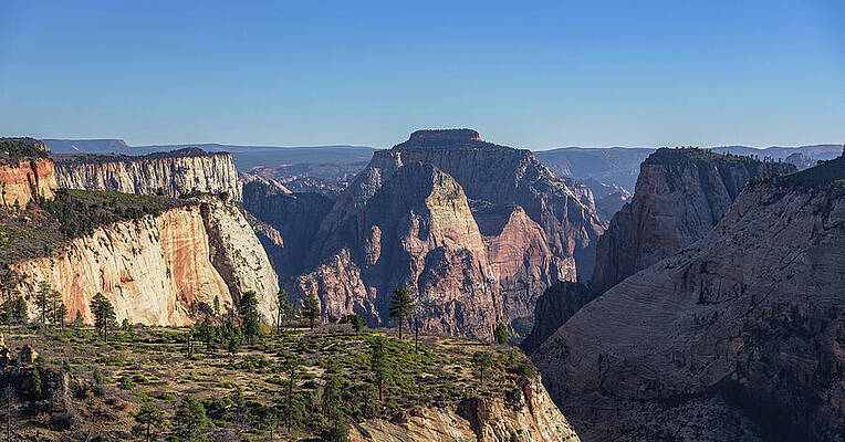Majestic Mountain Range View Wall Art