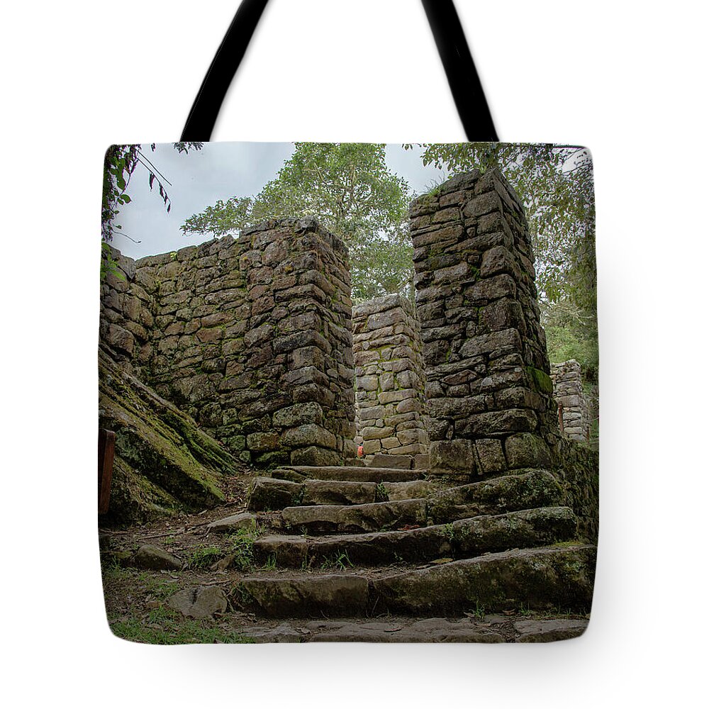 Ancient Stone Passageway Tote Bag