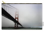 Golden Gate Bridge Disappears Into Misty Fog Zip Pouch