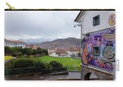 Street Scene with Colorful Mural Zip Pouch