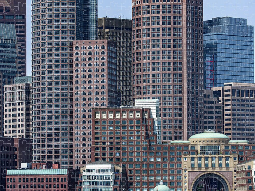 Boston Skyline by the Water Jigsaw Puzzle