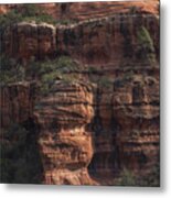 Majestic Red Rock Formations In Sedona Arizona Metal Print