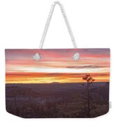 Serene Mountain Sunrise In Bryce Canyon National Park Weekender Tote Bag