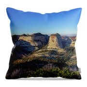 Majestic National Park Canyon Views Throw Pillow