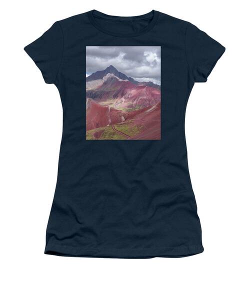 Majestic Colorful Mountain Range Women's T-Shirt