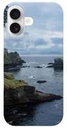 Rugged Coastal Landscape with Cliffs iPhone Case