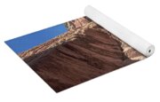 Canyon View Framed By Rocky Cliffs Yoga Mat