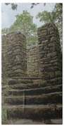 Ancient Stone Passageway Beach Towel