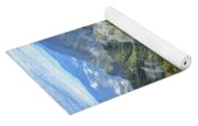 Mysterious Incan Ruins In The Mountains Yoga Mat