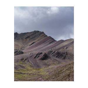 Majestic Andean Mountainscape with Colorful Striations by Brandon Wichmann Majestic Andean Mountainscape with Colorful Striations by Brandon Wichmann