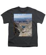 Breathtaking Middle Teton Mountain View Youth T-Shirt