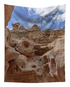 Majestic Rock Formations In Capitol Reef National Park Tapestry
