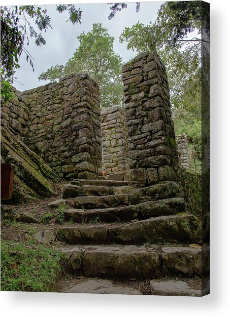 Ancient Stone Passageway Acrylic Print