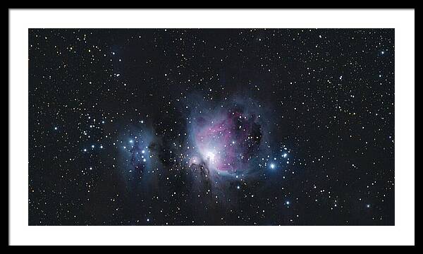 Cosmic Dance Among The Stars Framed Print