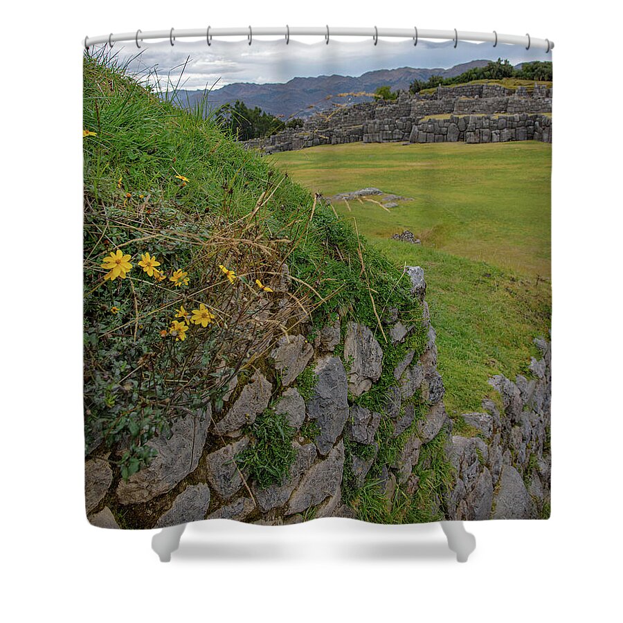 Saqsaywaman In Cusco Peru Shower Curtain
