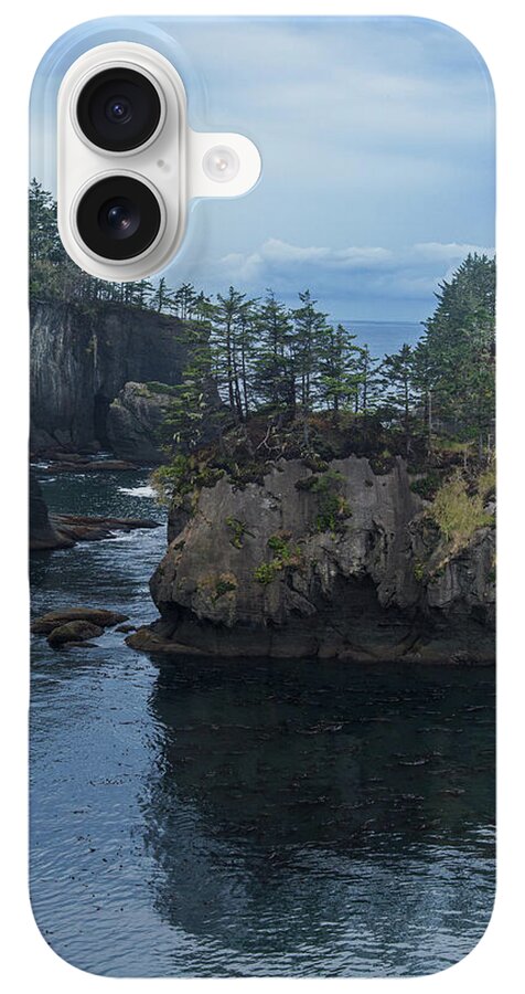 Serene Coastal Rocky Landscape iPhone Case