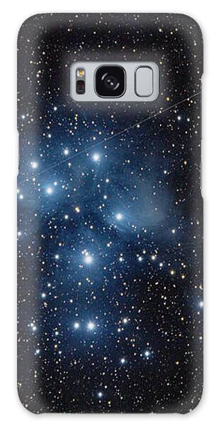 Pleiades Cluster in Cosmic Night Galaxy Case by Brandon Wichmann