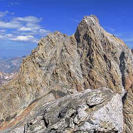 Majestic Mountain Peak Under Clear Skies
