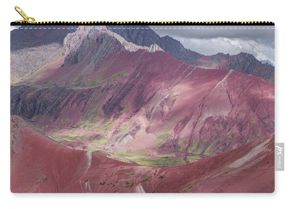Majestic Colorful Mountain Range Zip Pouch