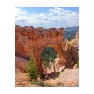 Majestic Natural Rock Arch in Bryce Canyon National Park by Brandon Wichmann Majestic Natural Rock Arch in Bryce Canyon National Park by Brandon Wichmann
