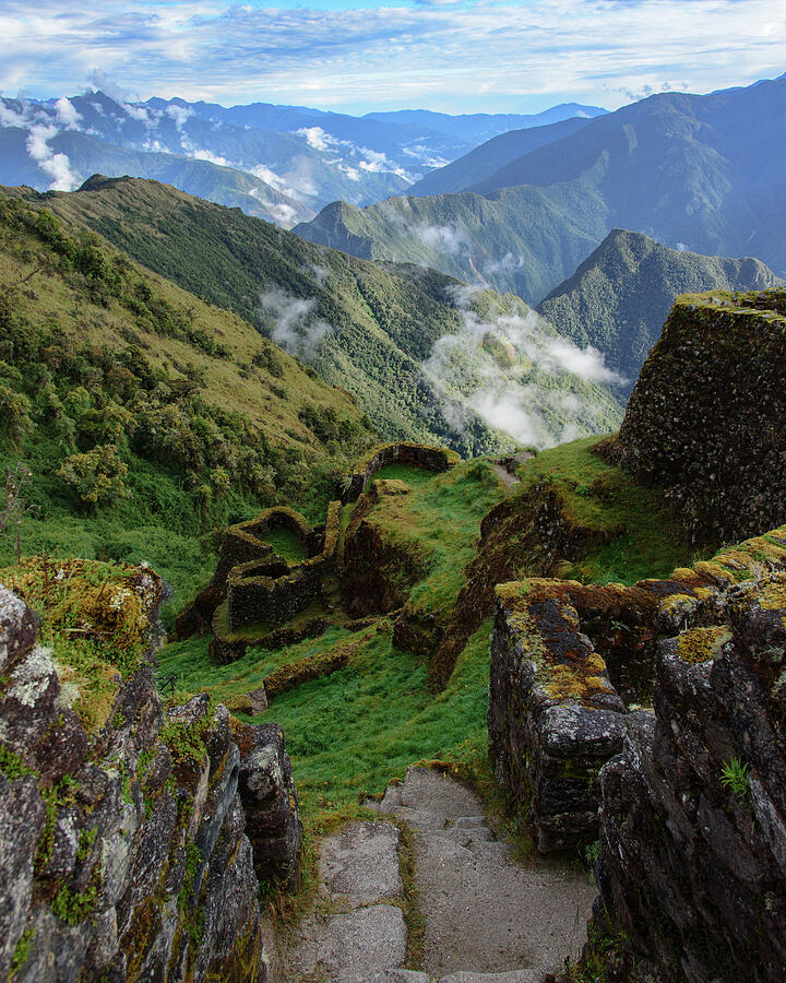 Mysterious Incan Ruins in the Mountains Photograph by Brandon Wichmann
