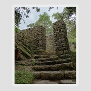 Ancient Stone Passageway Sticker