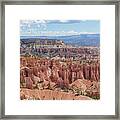 Majestic Hoodoos Of Bryce Canyon Framed Print