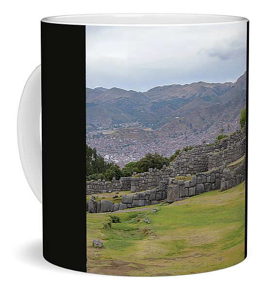 Saqsaywaman Incan Ruin In Cusco Peru Coffee Mug