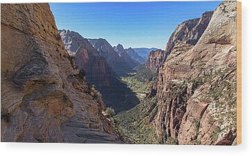 Zion National Park Wood Prints