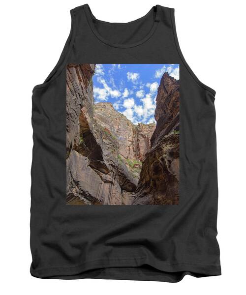 Majestic Canyon Sky View In The Narrows Tank Top