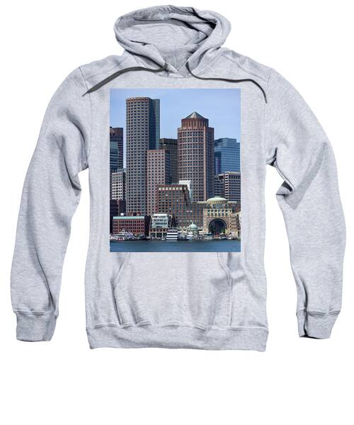 Boston Skyline by the Water Sweatshirt