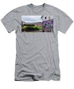 Street Scene with Colorful Mural T-Shirt