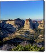 Majestic National Park Canyon Views Canvas Print